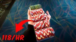 Ahigh Flush Draw VS Overbet on the Flop