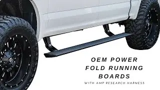 F150 OEM Power Fold Running Boards Installed on a XLT & List Of Mods Done To The Truck