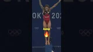 😱😱Most beautiful high jump women #viral #shorts #olympics