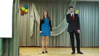 S1mple singing  on school contest