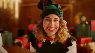 Elfi - Vídeo de Natal - Recado do papai Noel para Julia, Alice e Luisa