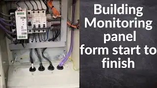 Building small control panel to house Rayleigh Instruments F500 energy meter for data acquisition.