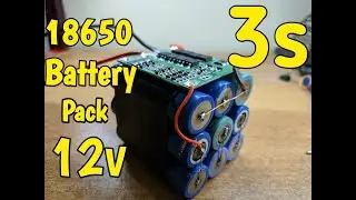 Diy 18650 3s battery pack