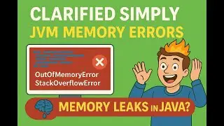 JVM Memory Errors Clarified| OutOfMemoryError | StackOverflow | Memory Leaks!!