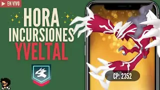 ¡Captura a YVELTAL! ⭐️ Hora de Incursiones de Pokémon GO! 💪