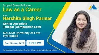 Law as a Career: 6th Webinar