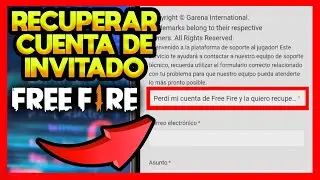 ✅COMO RECUPERAR MI CUENTA DE INVITADO EN FREE FIRE
