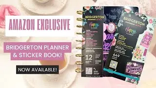 NEW! Bridgerton Planners & Sticker Book | Amazon Exclusive