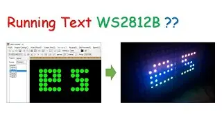 Running Text and Custom Led Effect using T1000s Controller and WS2812B WS2811 Led Edit 2020