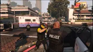 Gta V Fight rap scene 4