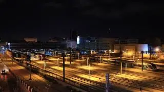 Diesel loco sound at Tunis main station, heard from my room at Hotel Dar Ali