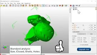 Can I 3D print the STL file? 3D print Analyze and a easy Quick repair