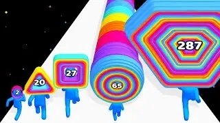 Layer Man Run 3D - All Levels Satisfying Gameplay 2024, Max Level