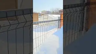 Как построить дровник #своимируками