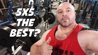 Is 5x5 the BEST Set and Rep Scheme?