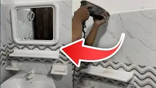 install a Bathroom accessories
