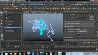Generating Particle from Photoshop shape in Autodesk Maya part2 | By Kailash H Kanojia