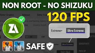 (No Shizuku) How to unlock 120 fps in pubg/bgmi mobile | Unlock 120 fps in pubg/bgmi in new update