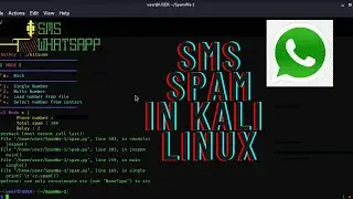 SMS SPAM USING KALI LINUX || BOMBER || CYBERHACK ||