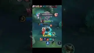 Karina in  Turtle Fight 💪 #mobilelegends #mlbb #youtubeshorts #shortsvideo #karinagameplay #shorts
