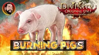 Burning Pigs - How To Remove Curse - Divinity: Original Sin 2 - PS4