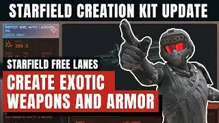 Exotic Crafting System Breakdown | Starfield Free Lanes Update