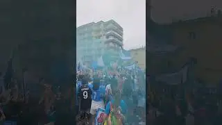 NAPOLI FANS | Napoli fans singing A BRUCIAMO LA CAPITALE | SCUDETTO | 2023