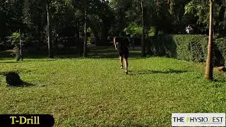 T Drill | ACL Rehab - Agility Training Re-analyzed | Param Sampat