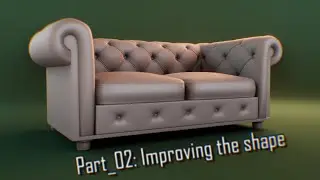 3D Model a Chesterfield Sofa In Blender__ Beginner friendly tutorial : Part_02