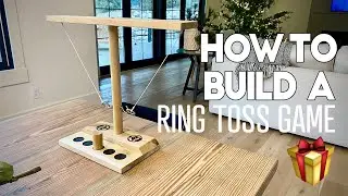 DIY Tabletop Ring Toss Game 🎁