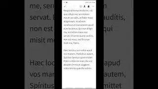 p051 - Juan 14, 21-26 - EVANGELIO DEL DÍA en Latín, Español y Griego