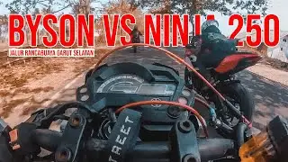 YAMAHA BYSON VS NINJA 250 || MOTOVLOG