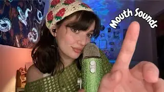 ASMR | Pure Fast & Aggressive Mouth Sounds (Wet + Dry) Hand Movements, Tingle Tube, Minimal Talking