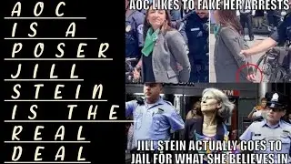 AOC Talks TRASH About Jill Stein and Green Party, The ENTIRE #SteinWare2024 Presidential Platform