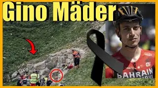Así fue la caída de Gino Mäder Ciclista que Falleció en Tour de Suiza