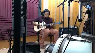 ' ကြိုဆို ဆုတောင်း ' သီချင်း Acoustic GTR recording.