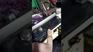 Новый житель в мастерской. ленточная пила Unimag rf 270.