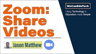How to share a video from your computer on Zoom