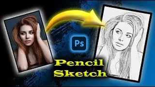 Realistic Sketch in Just 2 Minutes - Best Photoshop Tutorial 2024