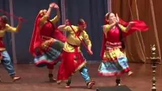 Folk dance from Karnataka.