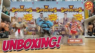 WWE Superstars Kurt Angle, Big Bossman & Tatanka Action Figure Unboxing!