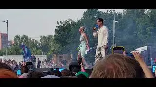 Дима Масленников , Клава Кока (Vk fest23.07. 2022) СПБ