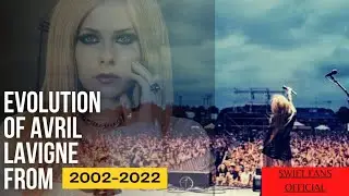 Evolution music video of Avril Lavigne until 2022 #avrillavigne #evolution #music