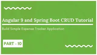 10 Angular 9 and Spring Boot CRUD Tutorial - Create angular service method to make HTTP POST request