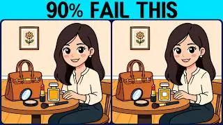 [Spot the Difference Brain Training] Find them all and prove your smartness.