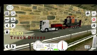 Euro Truck Driver | Superb Video & Audio Quality | Cinematic View | Delivery Train Engine |