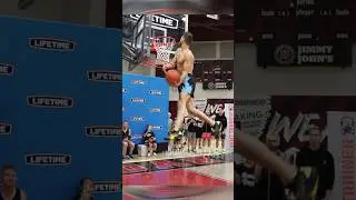 He Dunked TWO Hoops at Once! Jordan Kilganon!