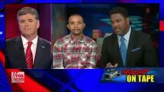 Pool party teen and his  attorney , trying to reason with a Fox News racist