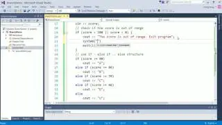 How to use if else and switch in C++