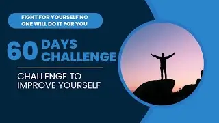60 days challenge || improve your habits little by every day | #improve #challenge #60dayschallenge